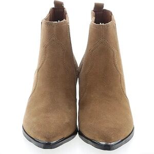 Marc Fisher Tan Ankle Boots